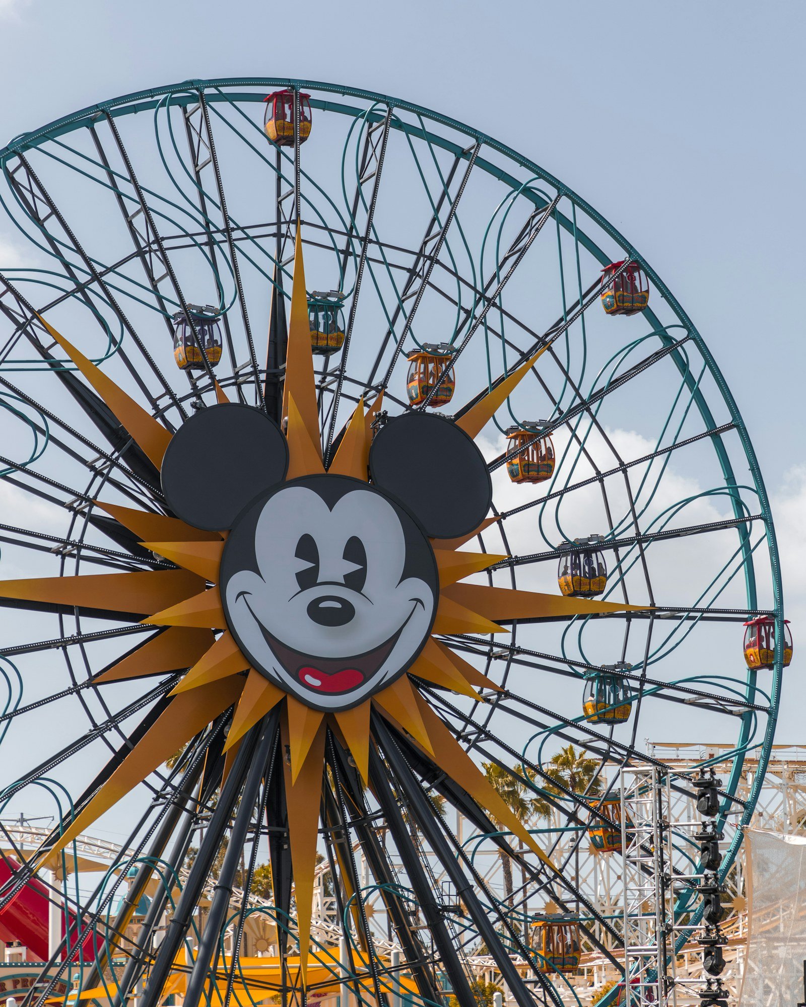Rueda de la fortuna de Disneyland California